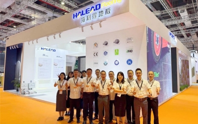 聚勢(shì)上海，智見未來(lái)——海利得參展DOMOTEX Asia 2025，以環(huán)?？萍假x能地面材料創(chuàng)新實(shí)踐